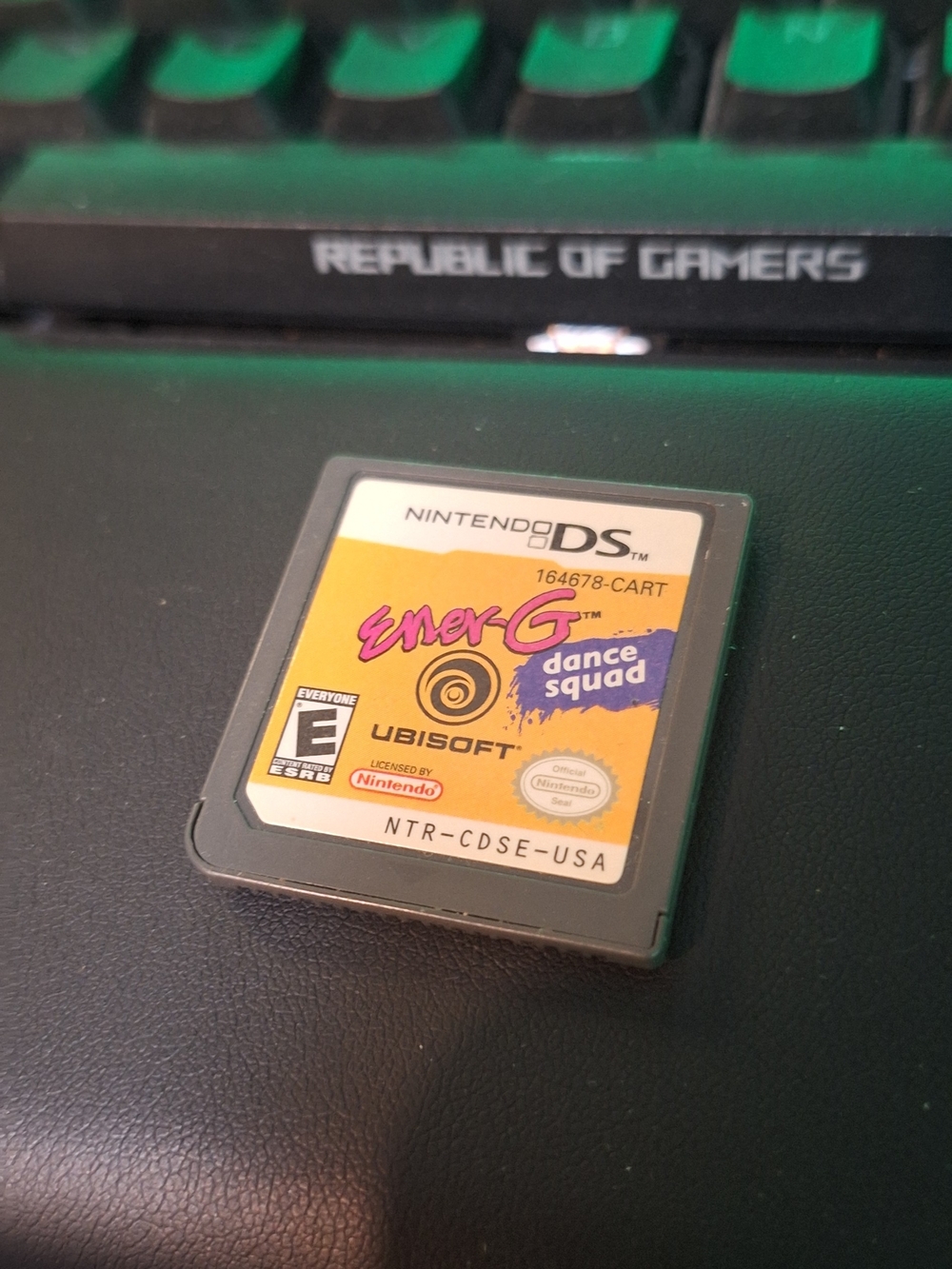 Nintendo DS Ener-G Dance Squad Cartridge - Yellow & Purple Label